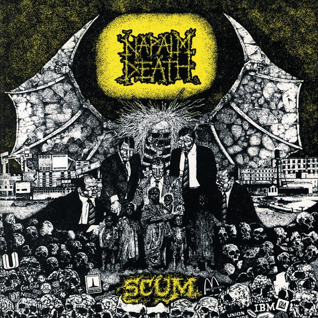 Napalm Death – Scum : l&rsquo;album qui a révolutionné le grindcore
