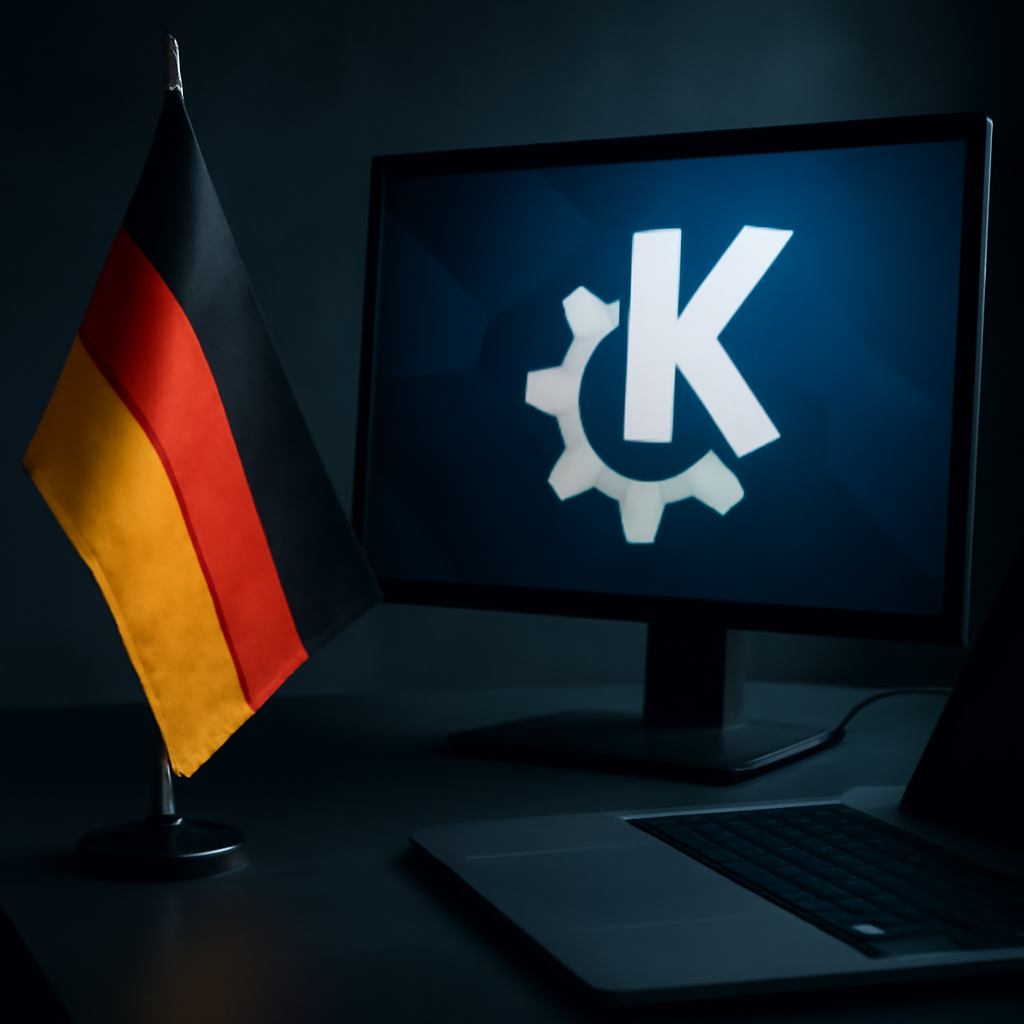 L&rsquo;Allemagne mise sur KDE : l&rsquo;open source comme arme numérique