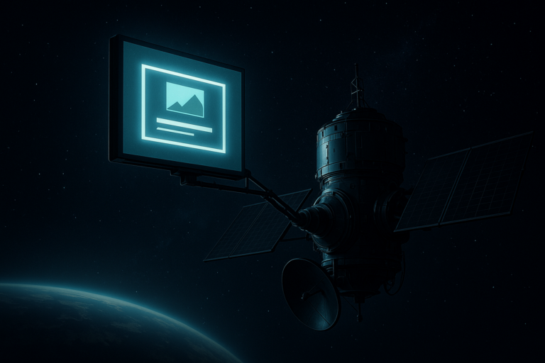 Publicité spatiale : quand les écrans décollent vers les étoiles