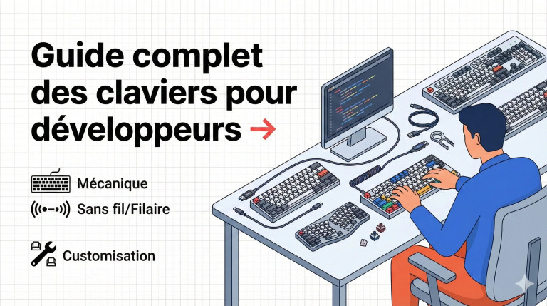 Le clavier mécanique, pourquoi les développeurs l’adorent