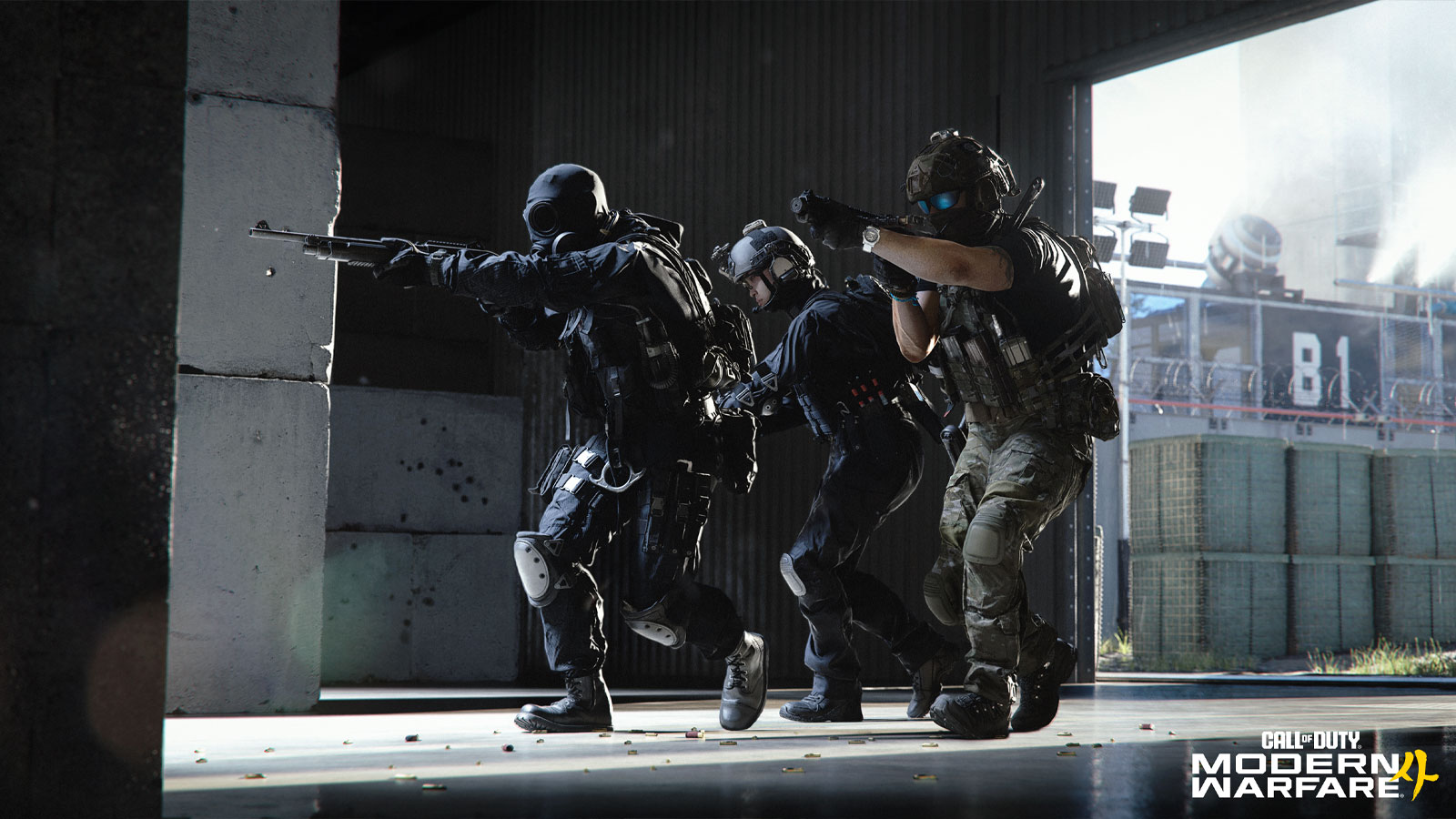 Opérateurs de Modern Warfare 4 sur la carte modulaire Kill Block
