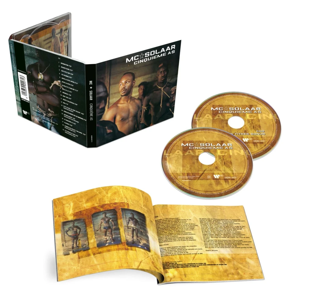 Réédition de l'album « Cinquième As » de MC Solaar par Warner Music.