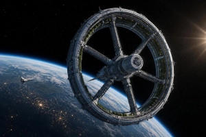 Pourquoi les stations spatiales en roue sont-elles restées fictives ?