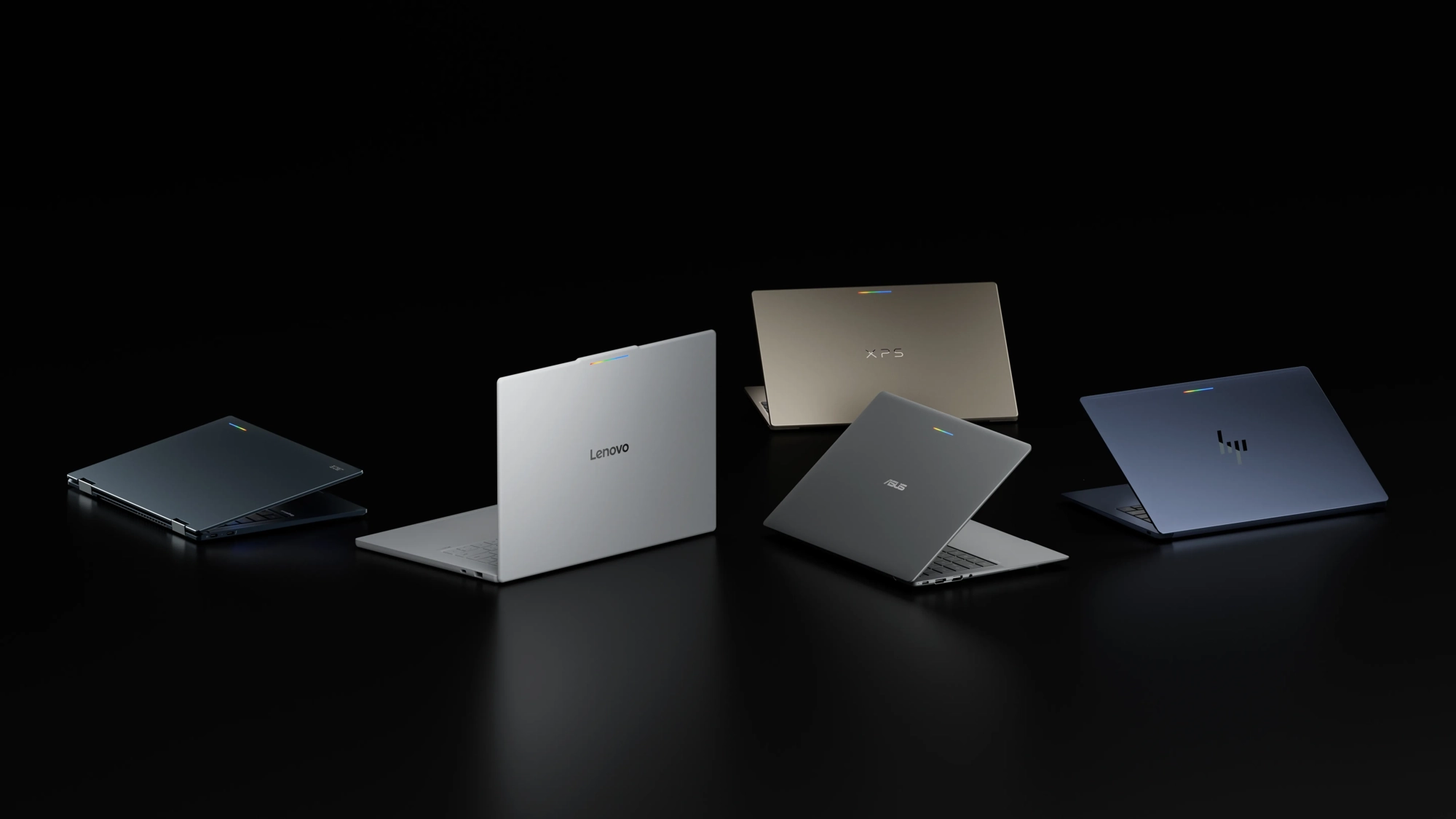 La gamme complète des Googlebook d'Acer, ASUS, Dell, HP et Lenovo