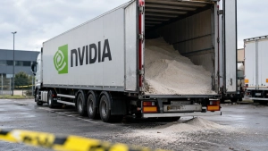 Des voleurs braquent un camion Nvidia rempli de sable