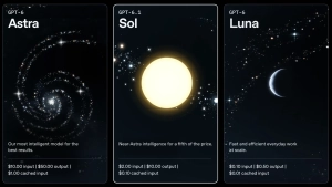 GPT-6.1 Sol : OpenAI vise Astra pour un cinquième du prix