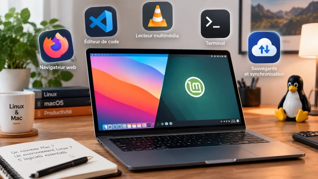 Nouveau Mac ou Linux : les 5 logiciels à installer avant tout le reste
