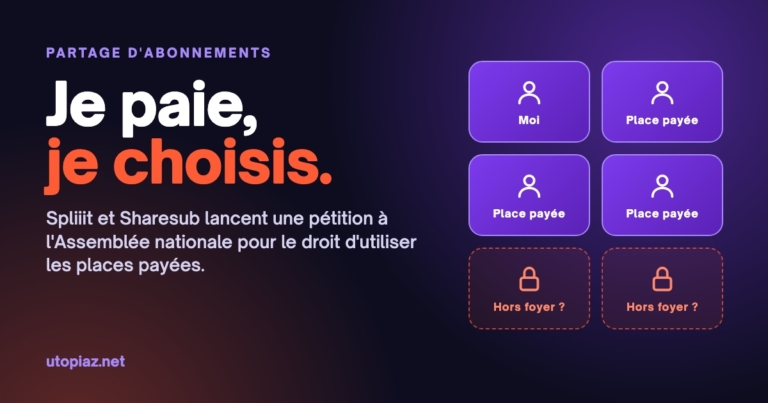 Spliiit et Sharesub face au tour de vis des plateformes : pourquoi j’ai signé la pétition « Je paie, je choisis »