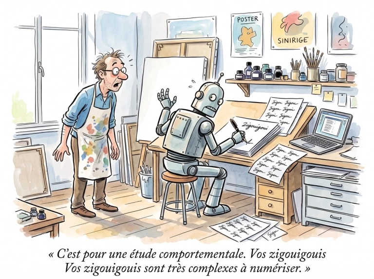 ChatGPT accusé d’ajouter les signatures de vrais dessinateurs à de faux cartoons du New Yorker